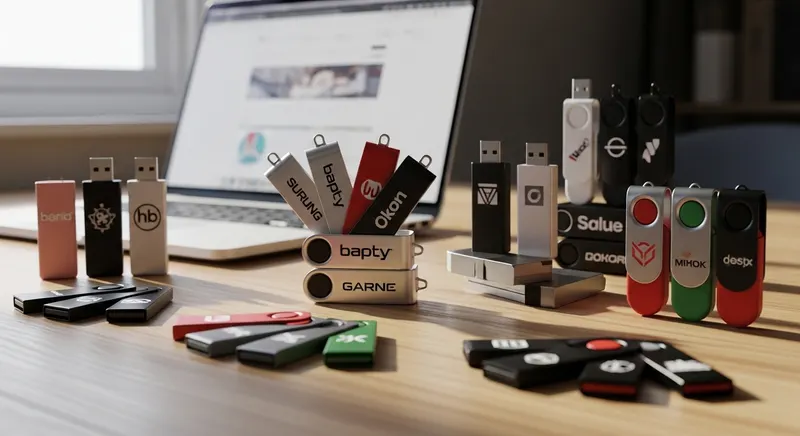 branded usb sticks - promotional merchandise