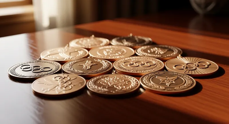 bronze medals - promotional merchandise